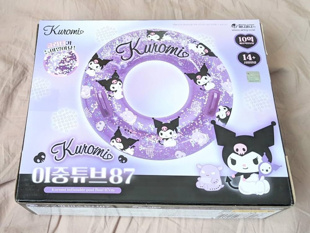 Amazon.co.jp: クロミ 浮き輪 87cm 空ビ 空気ビニール風船